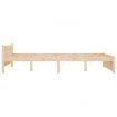 Bed Frame Solid Wood 137x187 Double Size