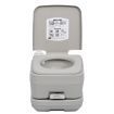 Portable Camping Toilet Grey 10+10 L