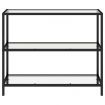 Shelf Transparent 100x36x90 cm Tempered Glass