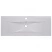 Built-in Basin 101x39.5x18.5 cm Ceramic White