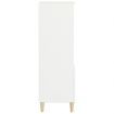 Highboard White 40x36x110 cm Engineered Wood