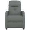 Massage Chair Dark Grey Fabric