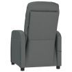 Massage Chair Dark Grey Fabric