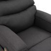 Massage Chair Dark Grey Fabric