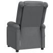 Massage Chair Anthracite Faux Leather