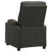 Massage Chair Dark Grey Fabric