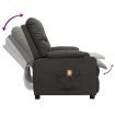 Massage Chair Dark Grey Fabric