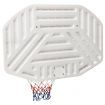 Basketball Backboard White 109x71x3 cm Polyethene