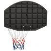 Basketball Backboard Black 71x45x2 cm Polyethene