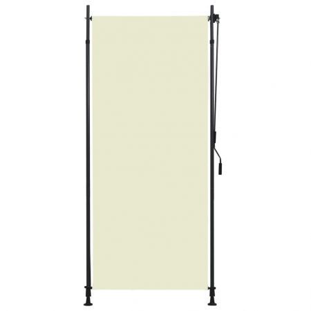 Outdoor Roller Blind 100x270 cm Cream