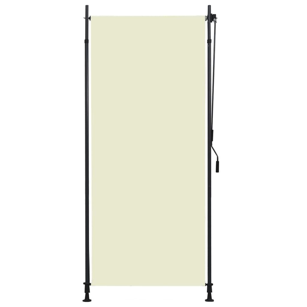 Outdoor Roller Blind 100x270 cm Cream