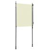 Outdoor Roller Blind 100x270 cm Cream