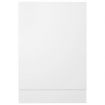 Dishwasher Panel White 45x3x67 cm Engineered Wood