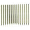 Pointed Fence Posts 15 pcs Impregnated Pinewood 4x150 cm