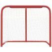 Hockey Goal Red and White 183x71x122 cm Polyester