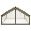 Greenhouse Grey 114x80x50 cm Firwood