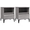 Bedside Cabinets 2 pcs Grey Sonoma 40x35x50 cm