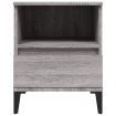 Bedside Cabinets 2 pcs Grey Sonoma 40x35x50 cm