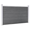 Garden Fence WPC 180x105 cm Grey