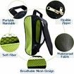 Golf Shoes Bags Travel Shoes Bags Zippered Sport Shoes Bag (Green)