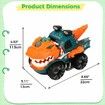 Dinosaur Car Toy for 3 to 5 Years Old Boys Girls