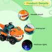 Dinosaur Car Toy for 3 to 5 Years Old Boys Girls