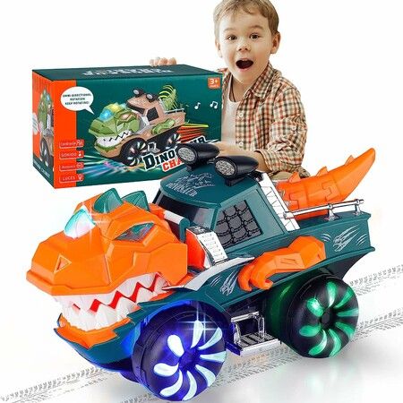 Dinosaur Car Toy for 3 to 5 Years Old Boys Girls