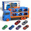 7 IN 1 DieCast Transport Truck Car Toys for 3 4 5 6 7Years Old Boys