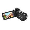 4K Video Camera Camcorder Ultra HD 56MP Vlogging Camera with Microphone, Handheld Stabilizer, 2 Batteries