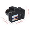 Digital Camera Vlogging Camera Video Camera, 1080P Ultra HD LCD Screen Cam for Beginners Outdoor