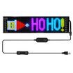 9.2x37.2cm 16x64pixel LED Signs Advertising Flexible USB 5V LED Store Sign Bluetooth App Control Custom Text Pattern Programmable LED Display