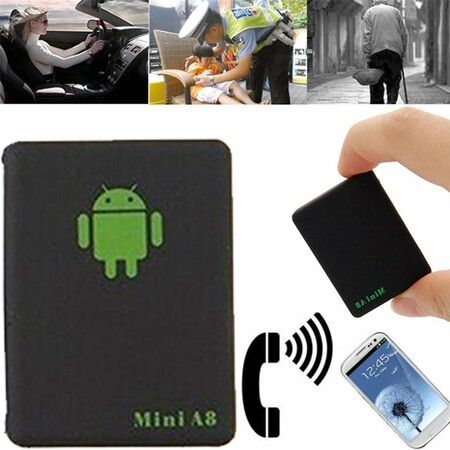 Global Locator Mini A8 Real Time Car Kid Pet GSM/GPRS/GPS Tracking Device Tracker