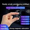 GPS Magnetic Tracker for Vehicles, No Monthly Fee, No Subscription, Multi-Function GPS Mini Locator with Free App