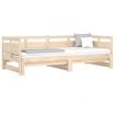 Pull-out Day Bed Solid Wood Pine 2x(92x187) cm