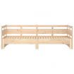 Pull-out Day Bed Solid Wood Pine 2x(92x187) cm