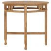 Dining Table Ø 80 cm Solid Teak Wood