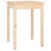 Dining Table 55x55x75 cm Solid Wood Pine