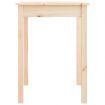 Dining Table 55x55x75 cm Solid Wood Pine