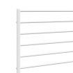 Metal Headboard White 107 cm