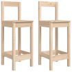 Bar Chairs 2 pcs 40x41.5x112 cm Solid Wood Pine