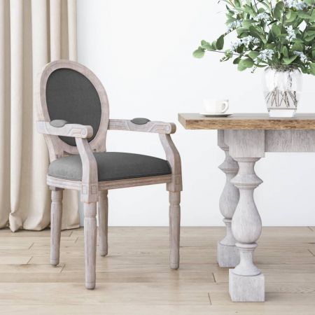 Dining Chair Dark Grey 54x56x96.5 cm Fabric