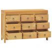 Chest of Drawers 80x30x55 cm Solid Wood Teak