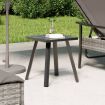 Garden Table Anthracite 34x34x38 cm Steel