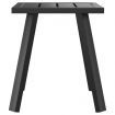 Garden Table Anthracite 34x34x38 cm Steel