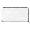 Football Rebounder Net Black 366x90x183 cm HDPE