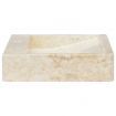 Sink Cream 58x39x10 cm Marble