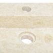 Sink Cream 58x39x10 cm Marble
