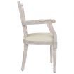 Dining Chair Beige linen