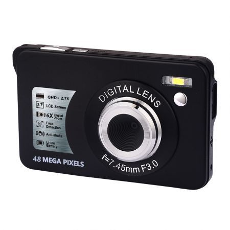 Digital Camera, Kids Camera with 32 GB SD Card for Teens Boys and Girls  (Black)