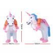 Inflatable Costume Halloween Adult Suit Party Cosplay Unicorn Blow up